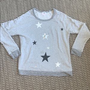 Sundry grey star cozy pullover